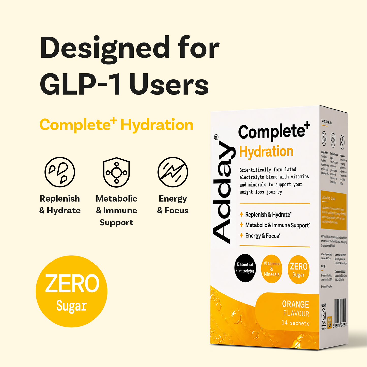 glp 1 and hydration Hydralyte Metabolic Support + Electrolytes Drink for Weight Loss Probiotics : Health & Household Hydration on GLP-1s: Preventing Side